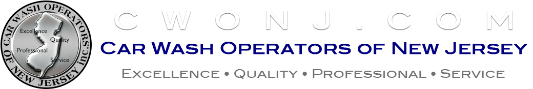 Car Wash Operators of New Jersey Logo